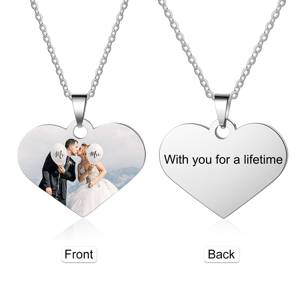 Custom Photo Necklace