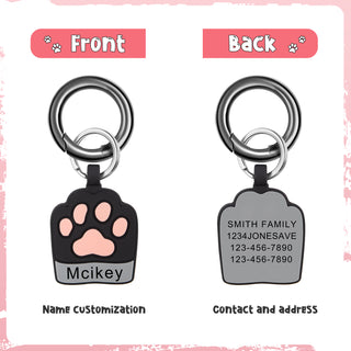 Custom Paw Dog Tag