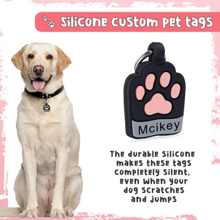 Custom Paw Dog Tag