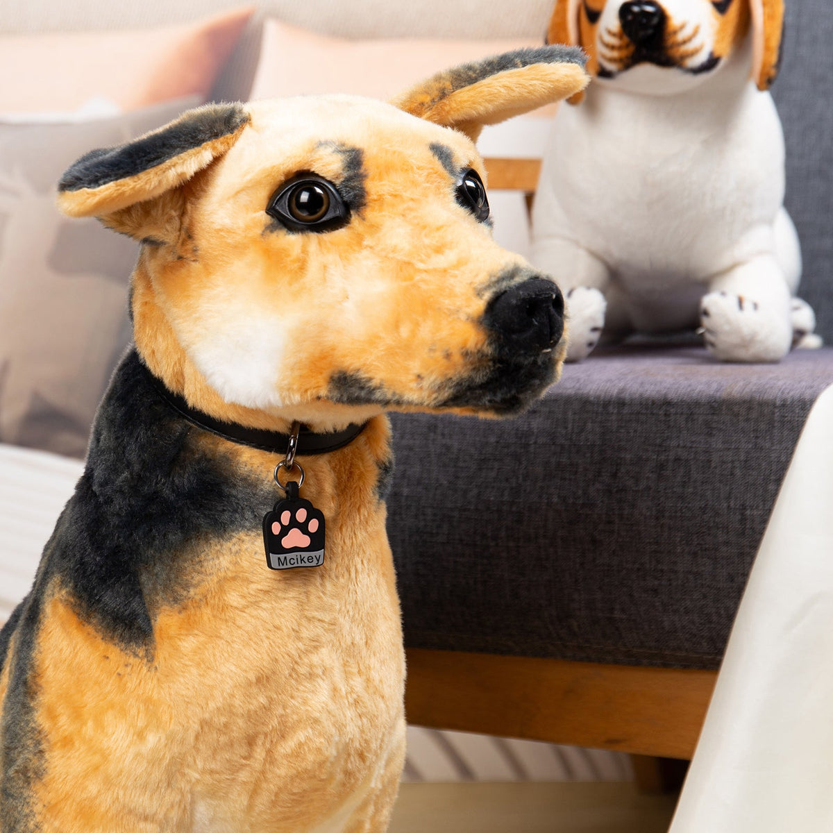 Custom Paw Dog Tag