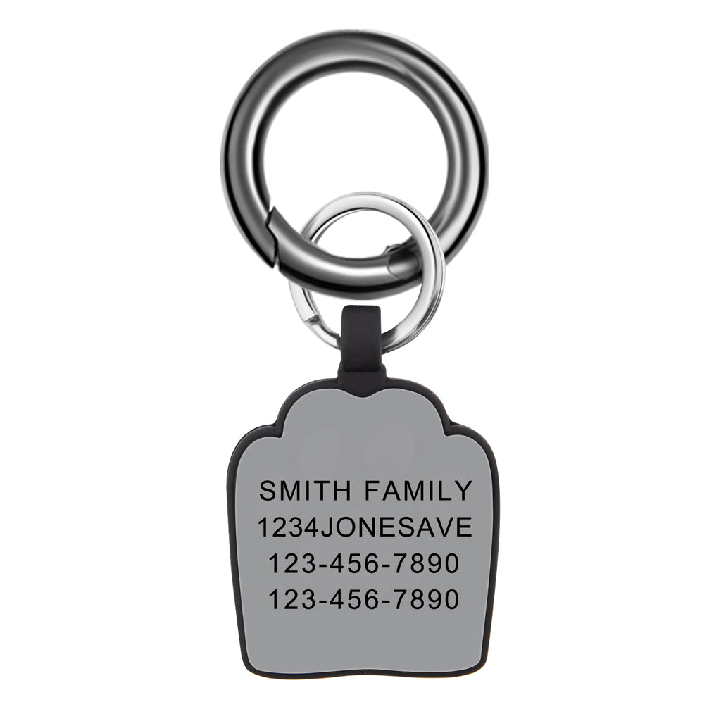 Custom Paw Dog Tag
