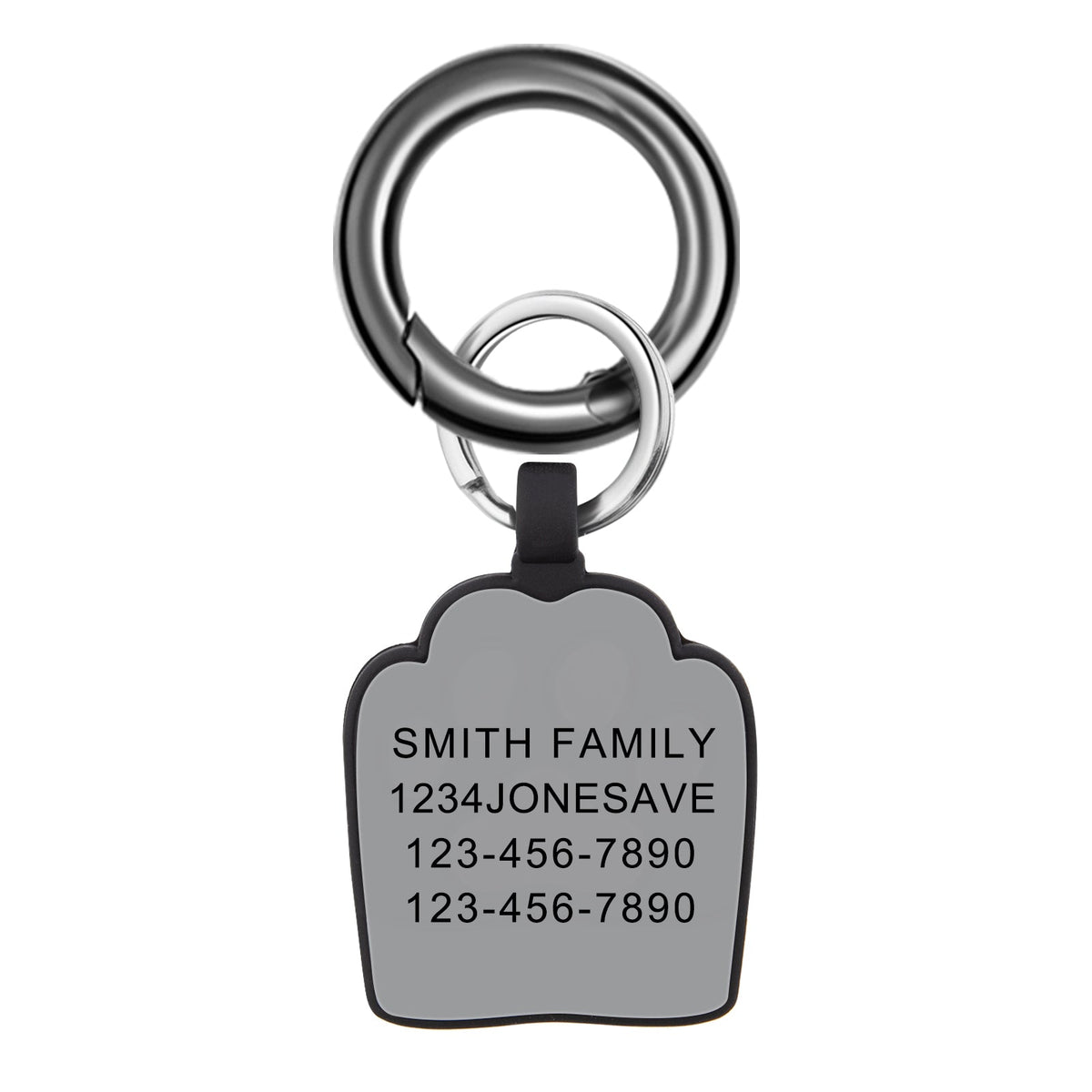 Custom Paw Dog Tag