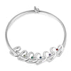 Custom Heart Charm Bracelet