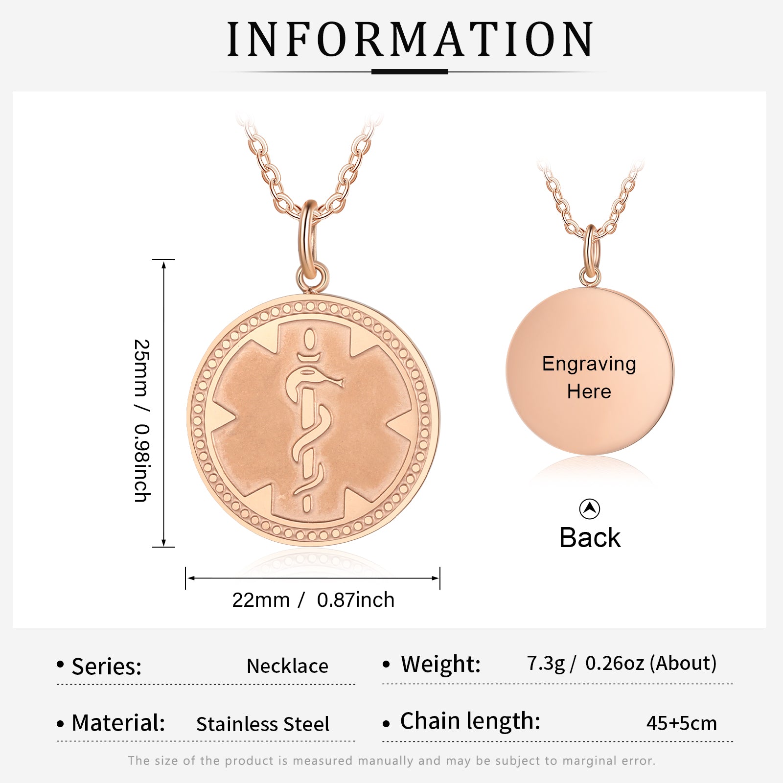 Custom Medical Necklace