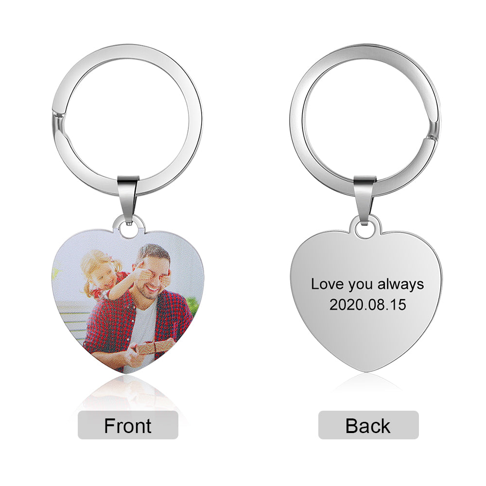 Custom Photo Keychain