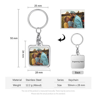 Custom Photo Keychain