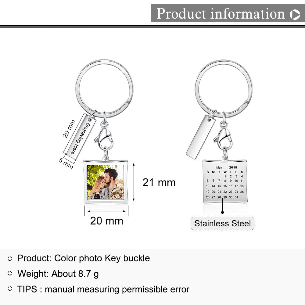 Custom Photo Keychain