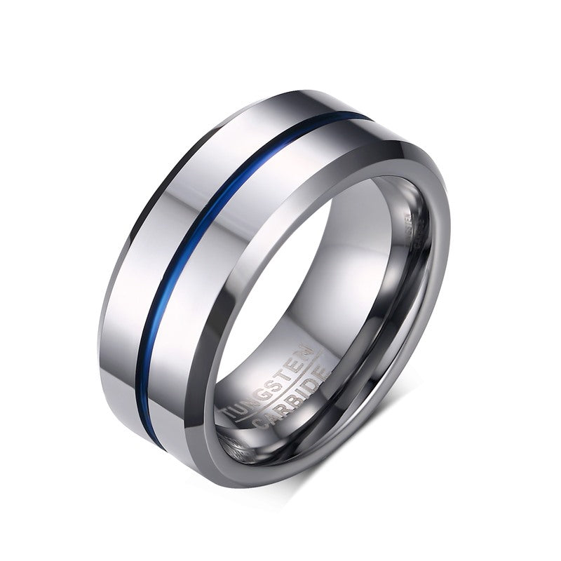 Best Product Engraved Tungsten Steel Ring