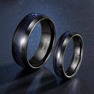 Custom Tungsten Steel Couple Ring