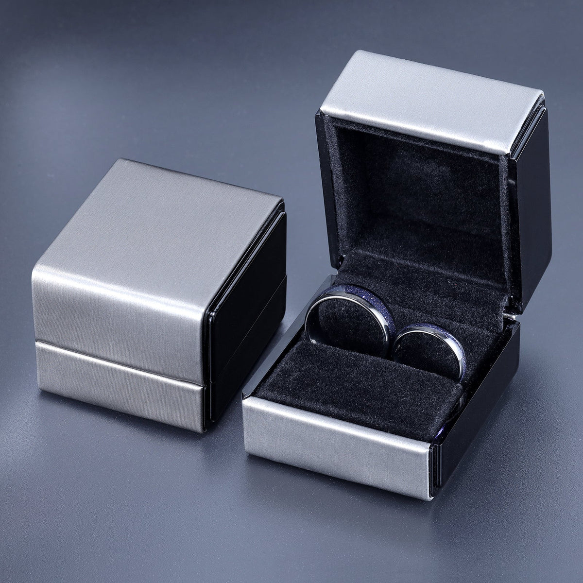 Custom Tungsten Steel Couple Ring