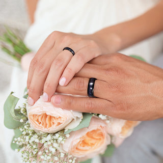 Custom Tungsten Steel Couple Ring