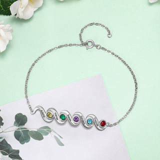 Custom Birthstone Bracelet