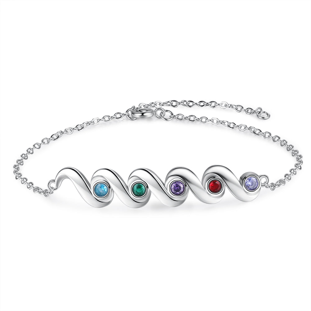 Custom Birthstone Bracelet