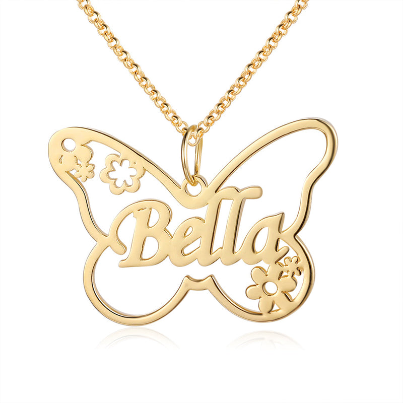 Custom Butterfly Necklace