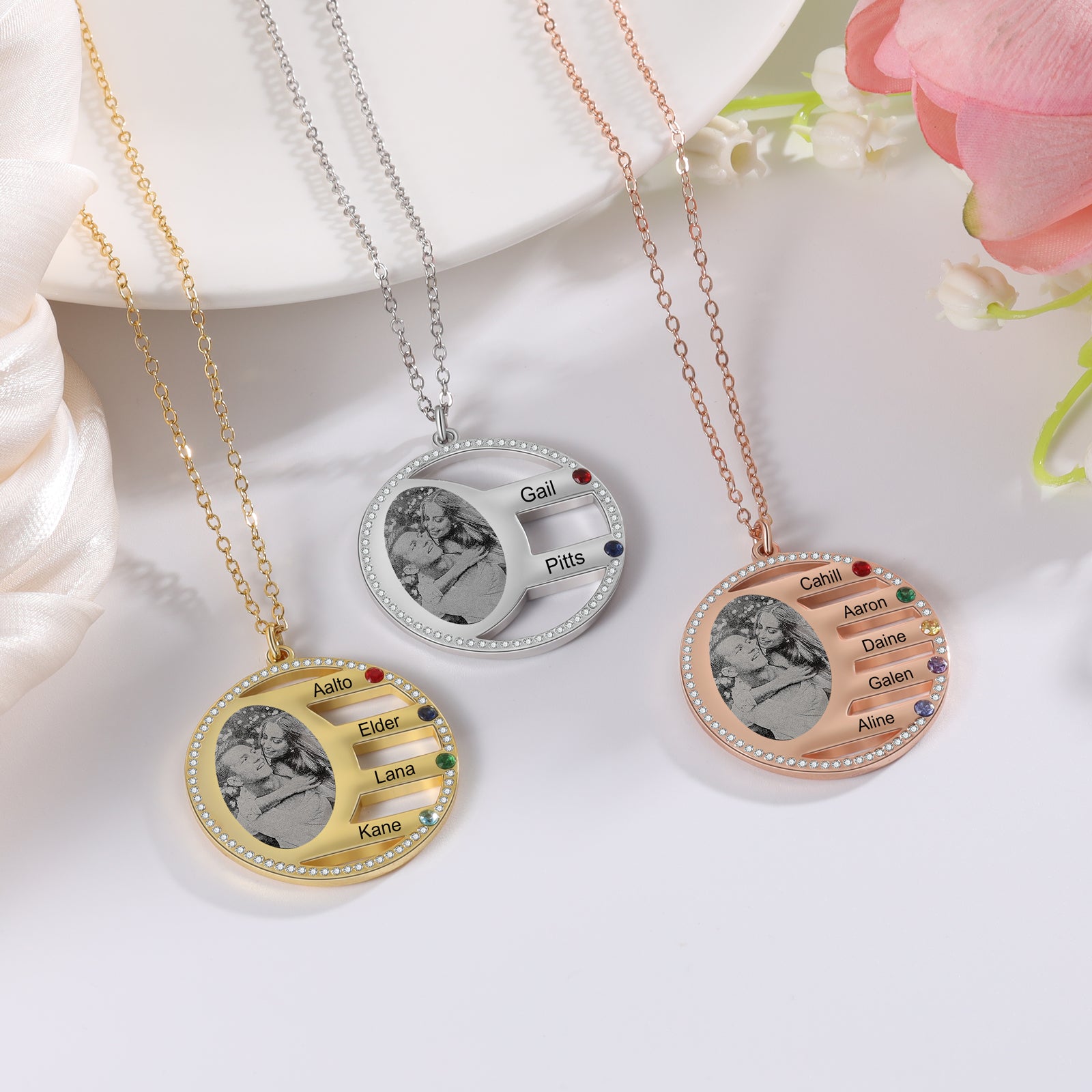 Custom Photo Necklace