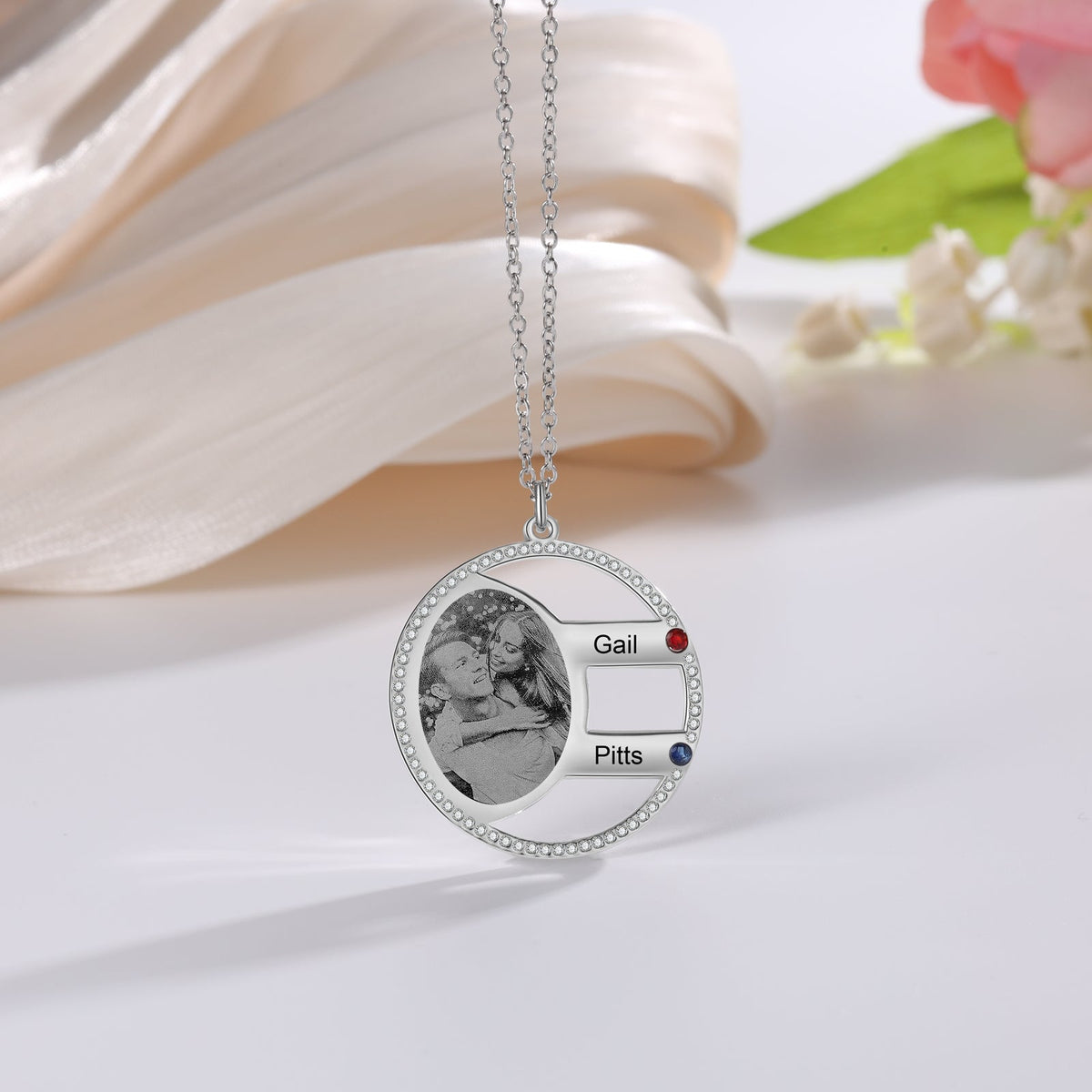 Custom Photo Necklace