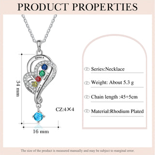 Custom Heart Necklace