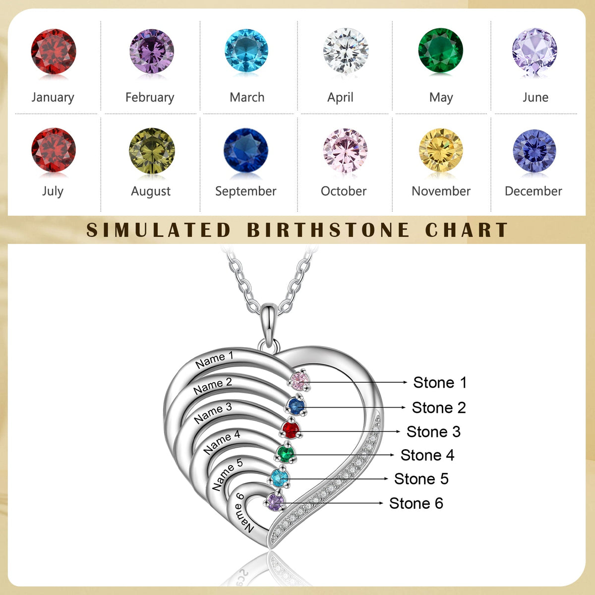 Custom Heart Necklace