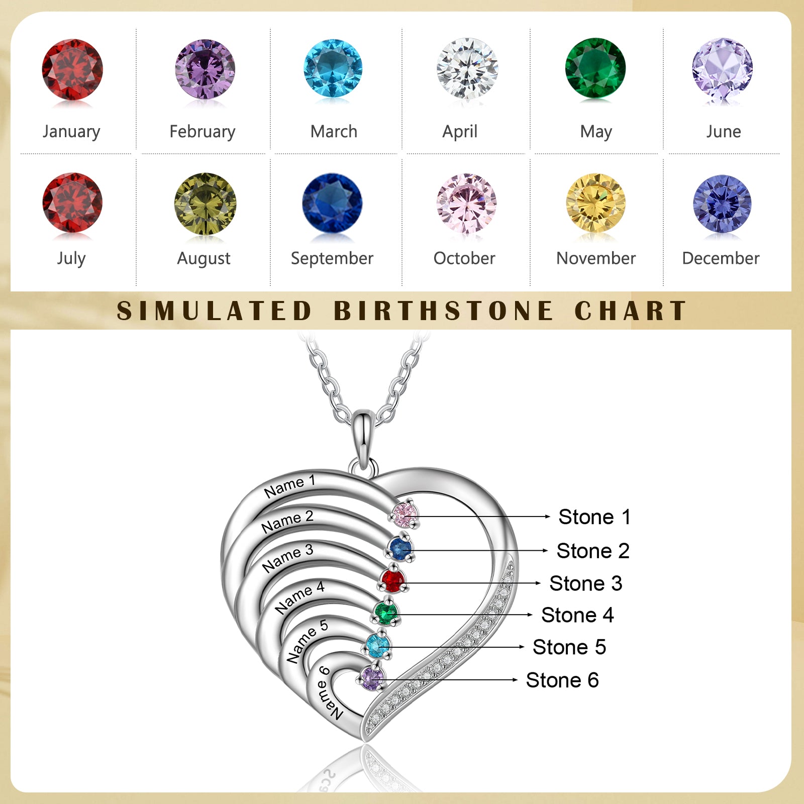 Custom Heart Necklace