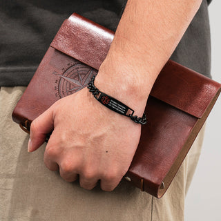 Custom Stainelss Steel Midecial Bracelet