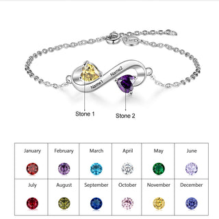 Custom Infinity Bracelet