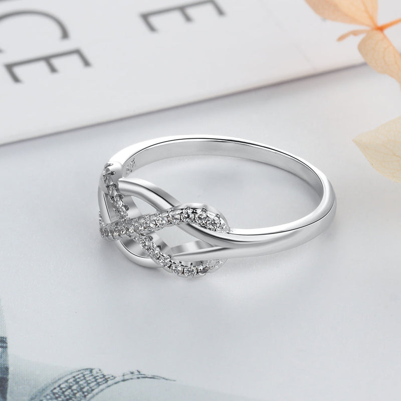 Engraved With a Personalized Rhodium Plated Ring