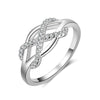 Engraved With a Personalized Rhodium Plated Ring