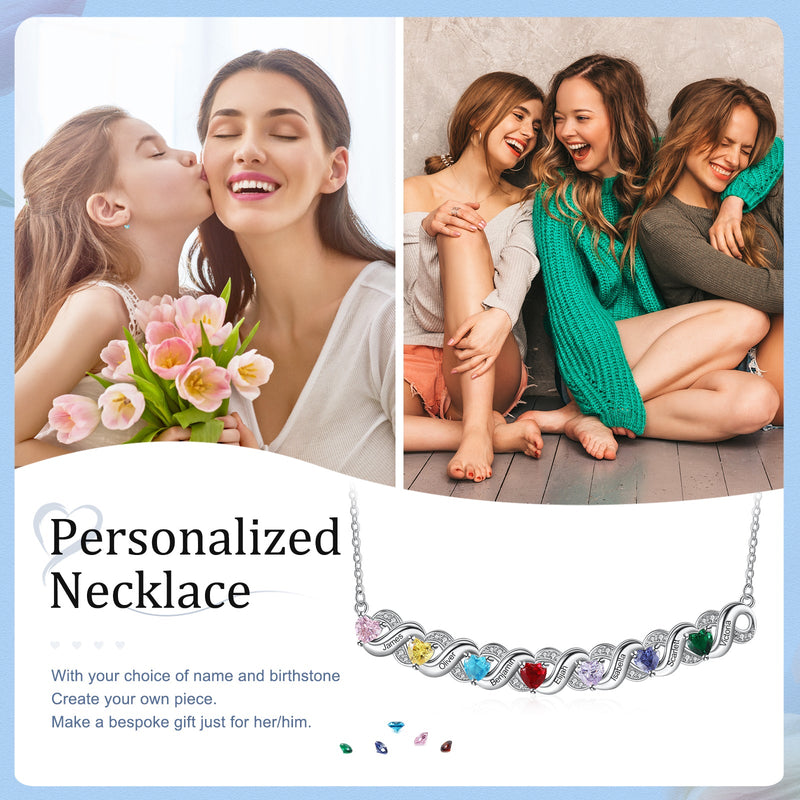Custom Birthstone Necklace