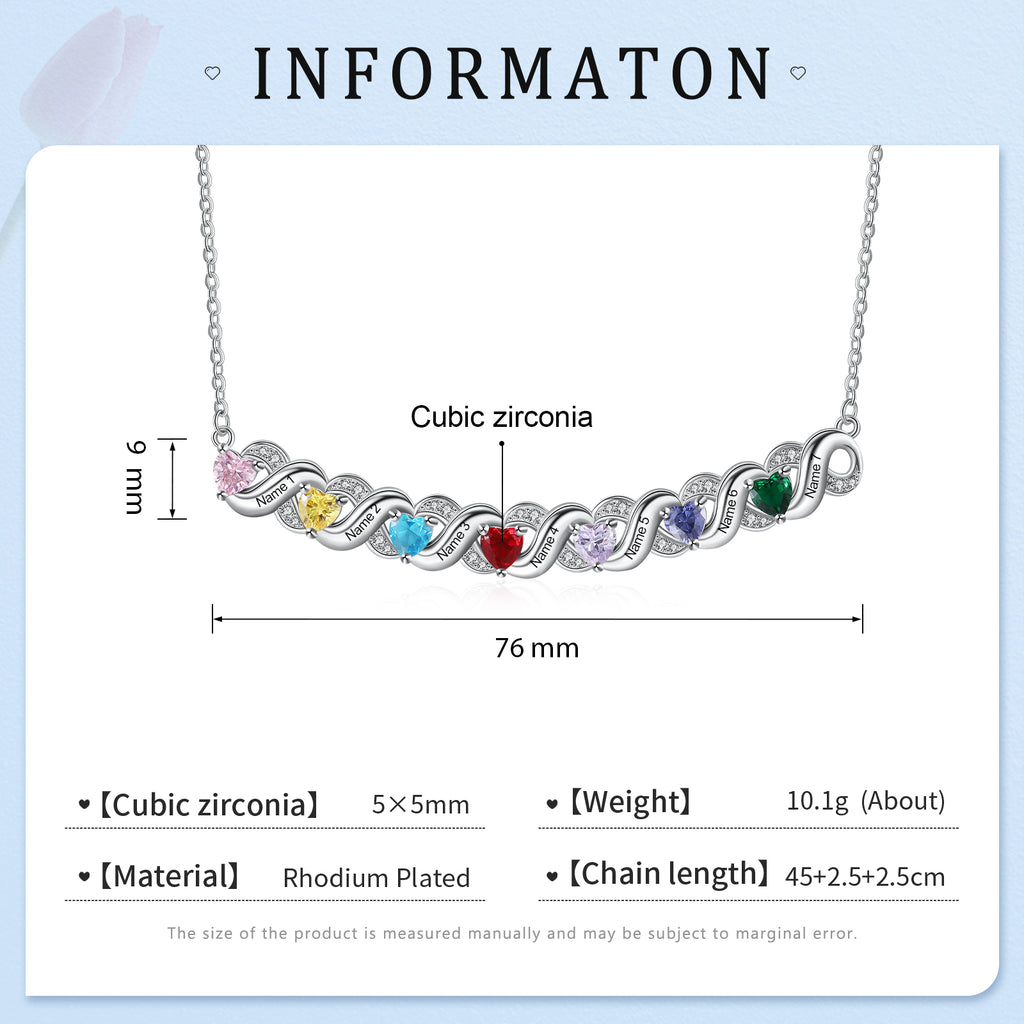 Custom Birthstone Necklace