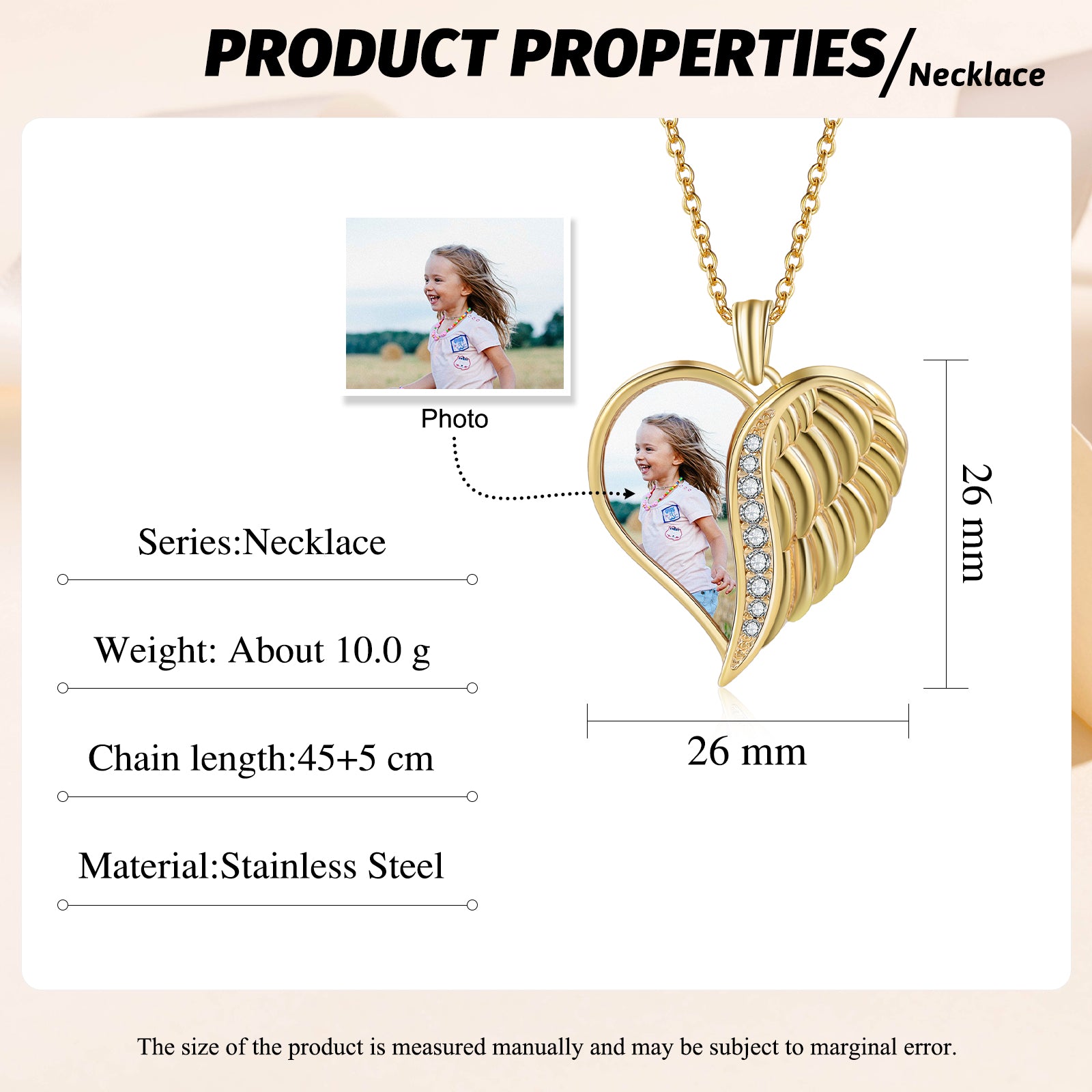 Custom Photo Necklace