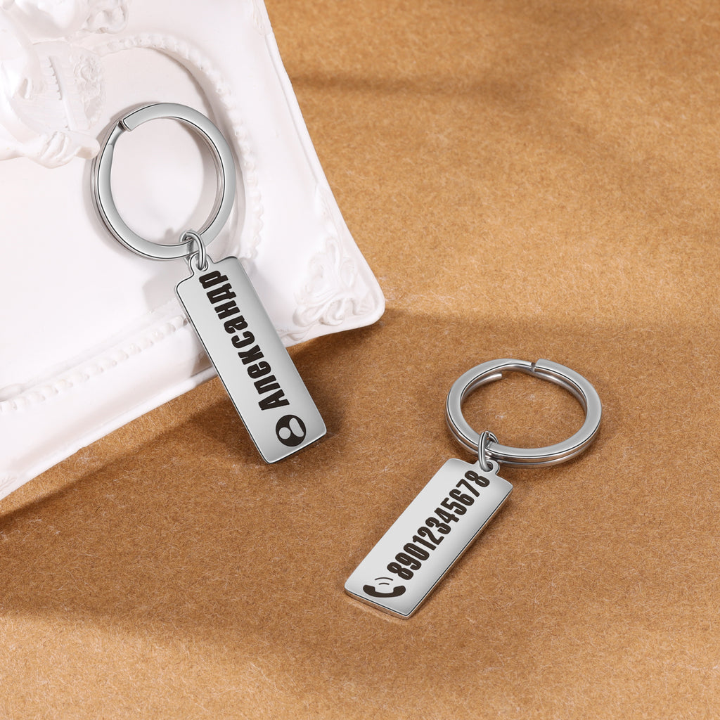 Custom Stainless Steel Keychain