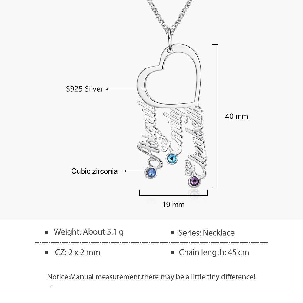 Custom Heart Necklace
