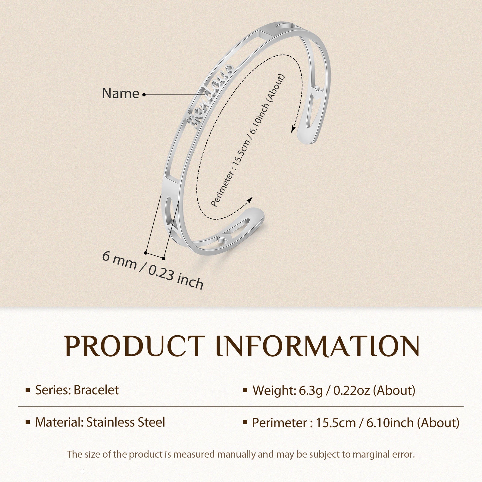 Custom Name Bangle