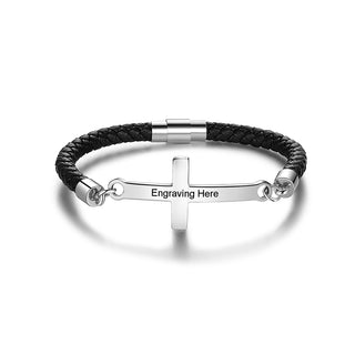 Custom Cross Brceclet
