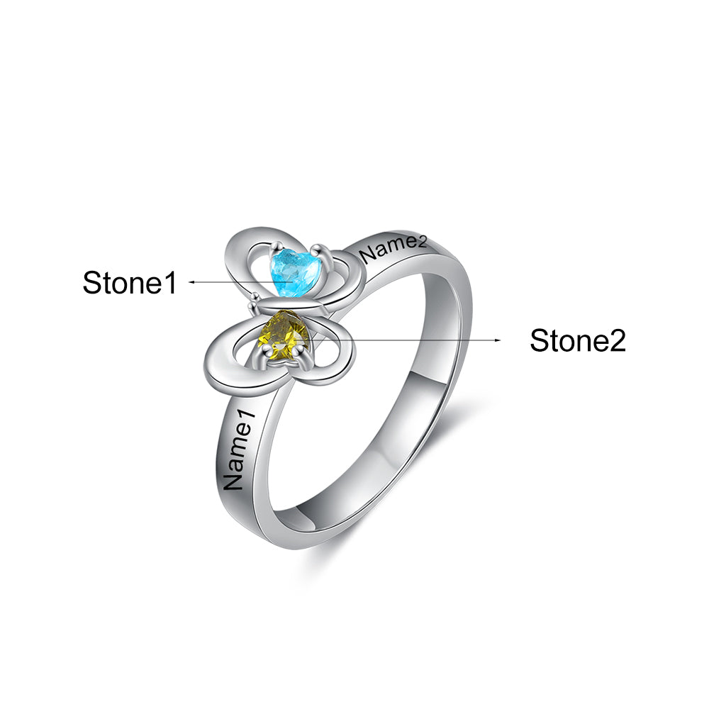 Custom Birthstone Ring