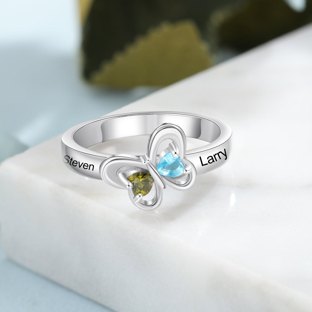 Custom Birthstone Ring
