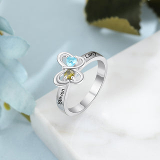 Custom Birthstone Ring