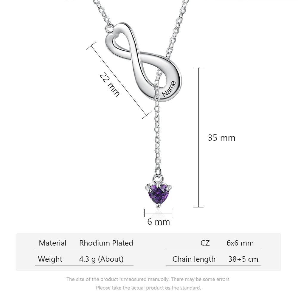 Custom Infinity Necklace