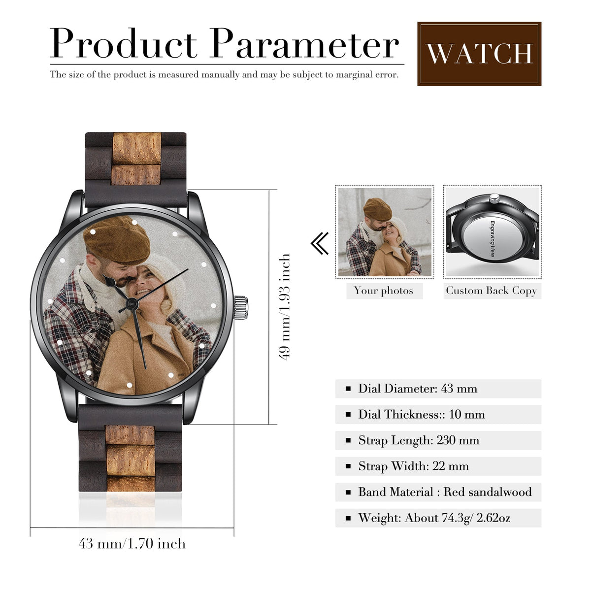 Custom Photo Watch