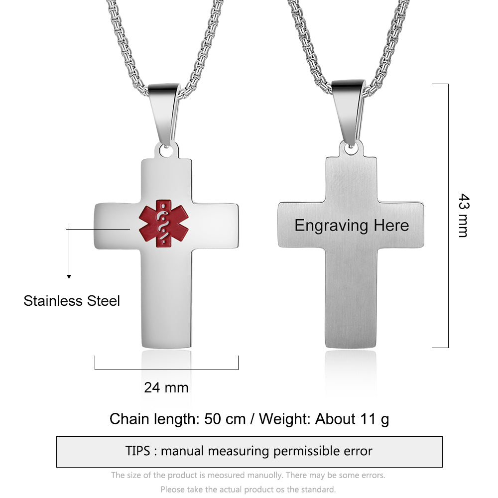 Custom Cross Necklace