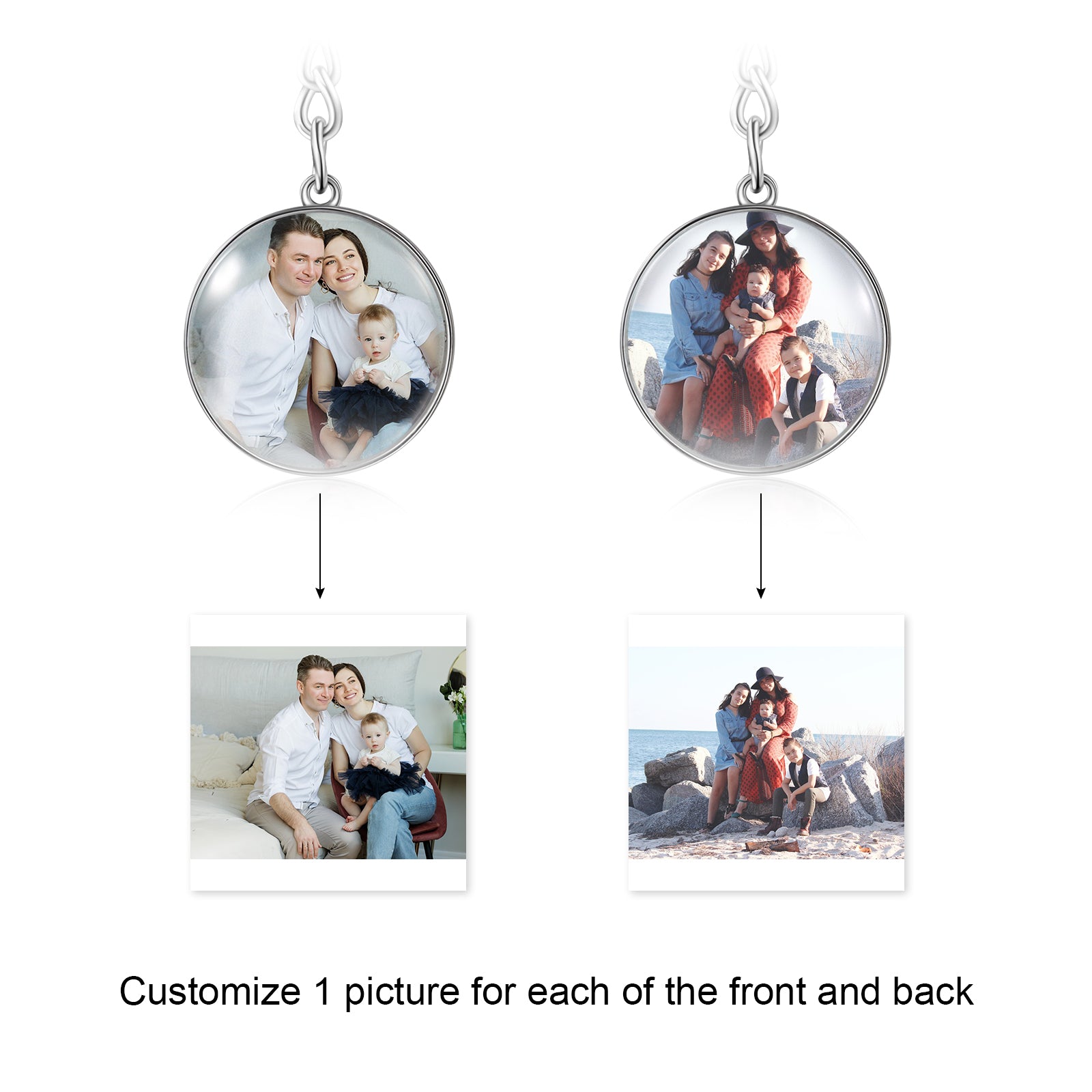 Custom Photo Keychain