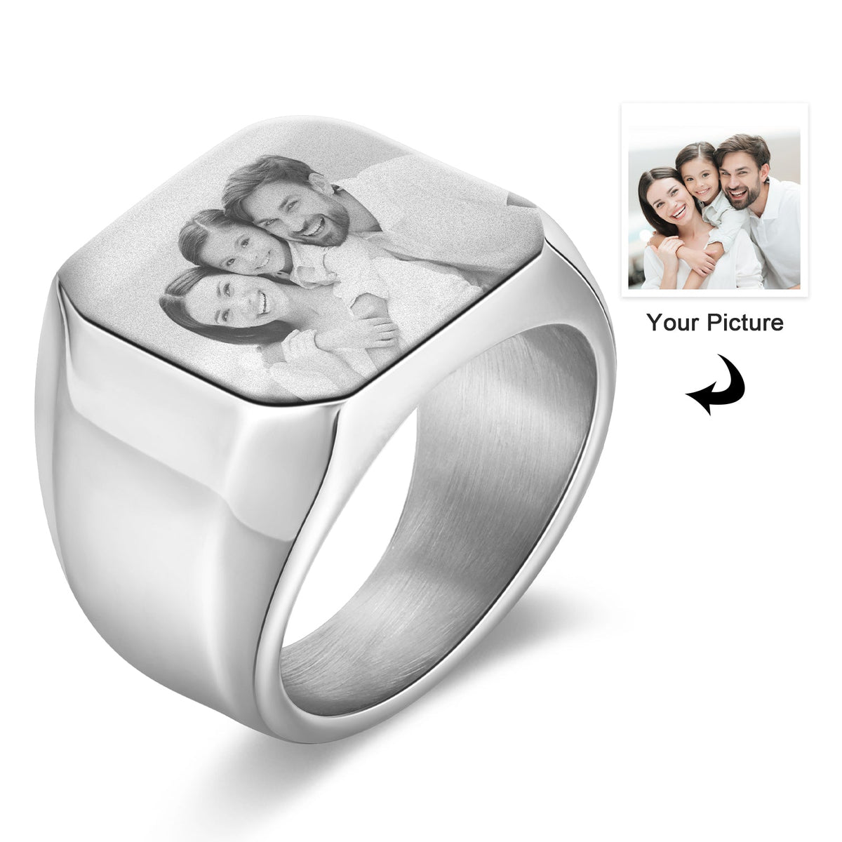 Custom Photo Ring