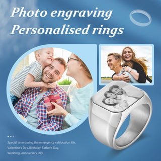 Custom Photo Ring