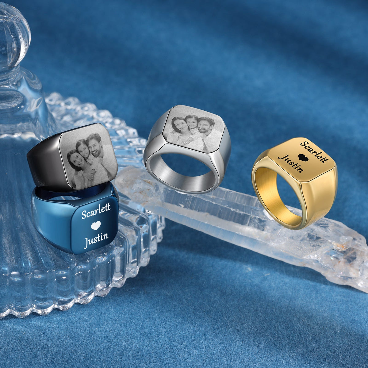 Custom Photo Ring