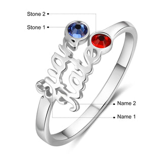 Jewelry Custom Name Ring
