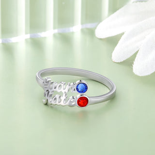 Jewelry Custom Name Ring