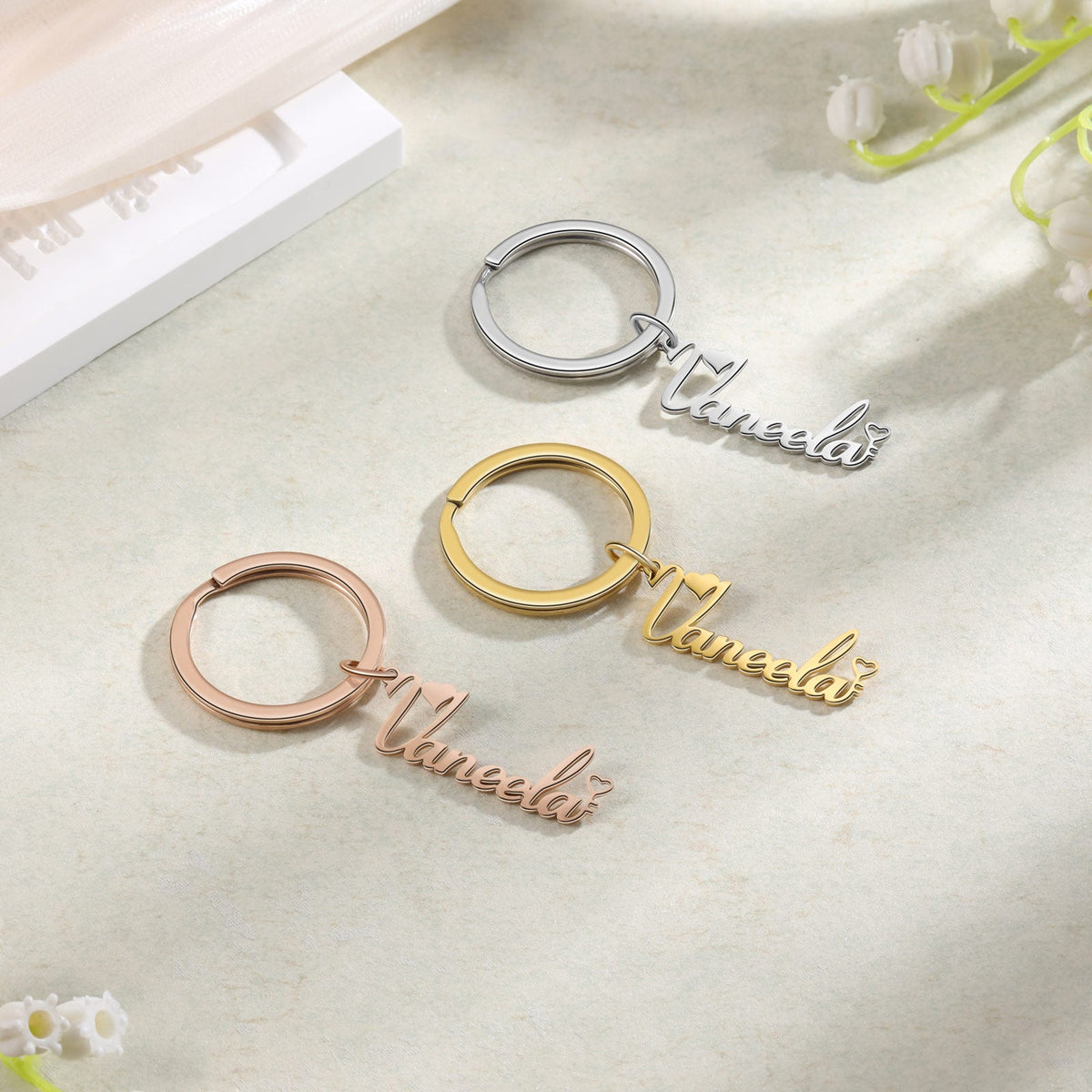 Custom Name Keychain