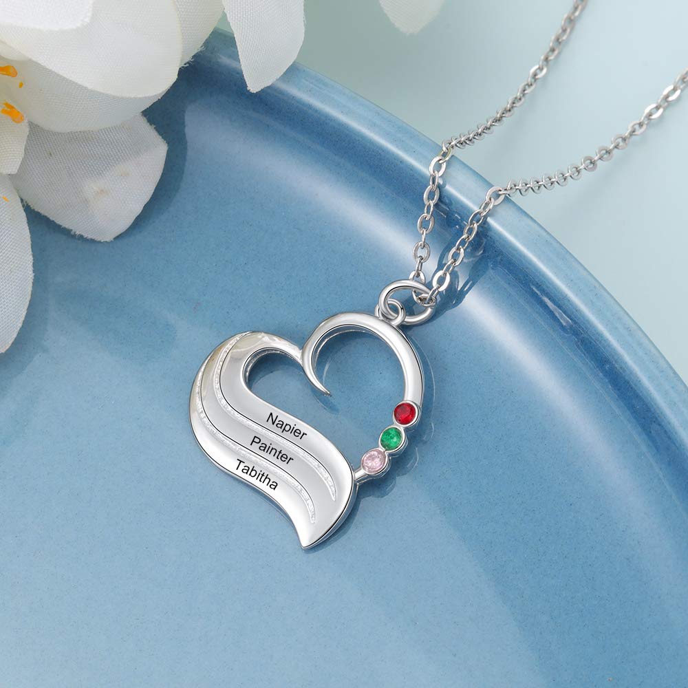 Custom Heart Necklace