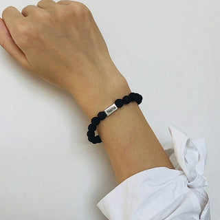 Engraved Stainless Steel Bracelet