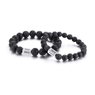 Engraved Stainless Steel Bracelet